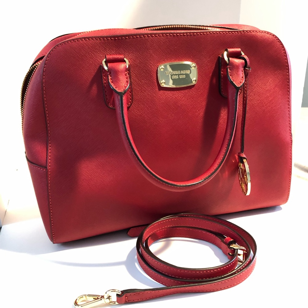 Micheal Kors Red Purse